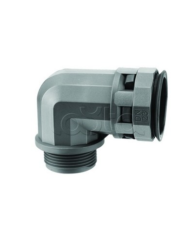 Муфта 90 грд. труба-коробка DN 29 мм, М32х1,5, полиамид, цвет черный DKC PAN29M32N в Прокопьевске Повороты, муфты, тройники Pintop.ru