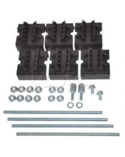 Набор держателей, для шин толщиной 5мм, 1-4 шины на полюс, 3 полюса DKC R5BSEV4/5T в Прокопьевске Повороты, муфты, тройники Pintop.ru