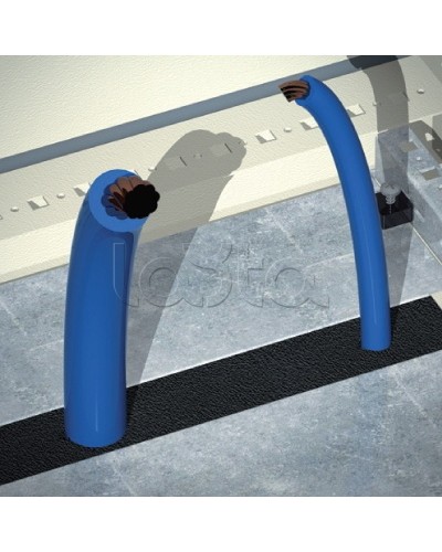 Уплотнитель для ввода кабеля, для шкафов DAE/CQE шириной 400 мм DKC R5FPC400 в Прокопьевске Аксессуары для лотков Pintop.ru