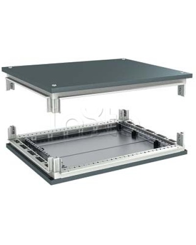 Комплект крыша и основание для шкафов CQE 800x800 мм DKC R5KTB88 в Прокопьевске Полки для шкафов и стоек Pintop.ru