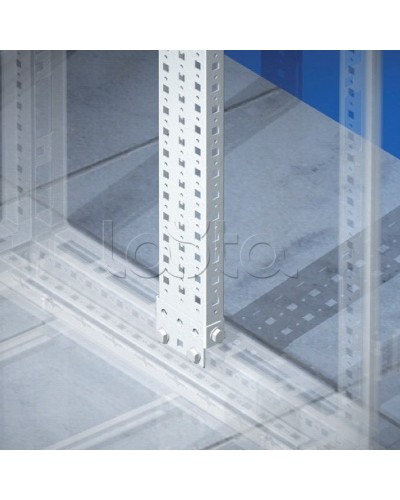 Рейки вертикальные, широкая, для шкафов CQE В=1800мм, 1 упаковка - 2шт. DKC R5PDV18 в Прокопьевске Аксессуары для стоек и шкафов Pintop.ru