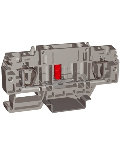 Зажим HSCB.4GR, тестовый с разъединителем, серый , 4 кв.мм DKC ZHB100GR в Прокопьевске Держатели, клипсы, скобы Pintop.ru