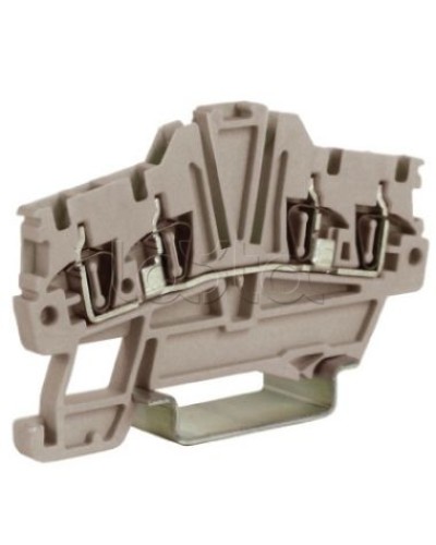 Зажим 1,5 кв.мм синий 2 ввод/2 вывода DKC ZHI420 в Прокопьевске Держатели, клипсы, скобы Pintop.ru