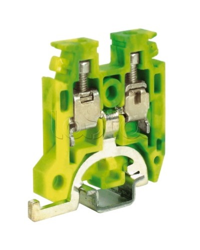 Зажим для заземления желт.зелен 2,5 кв.мм DKC ZTR110 в Прокопьевске Крепежные изделия Pintop.ru