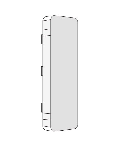 Заглушка LAN 100x40 DKC 00873 в Прокопьевске Аксессуары для кабель-канала Pintop.ru