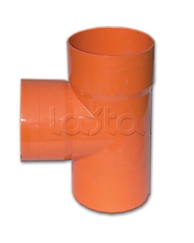Тройник для двустенных труб, 90 град., полипропилен,д.200 мм DKC (020200) в Прокопьевске Повороты, муфты, тройники Pintop.ru