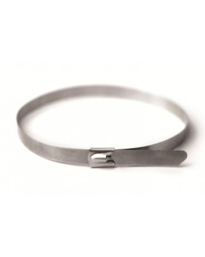 Хомут из нержавеющей стали AISI 304 8х400 DKC 27414 в Прокопьевске Стяжки-хомуты Pintop.ru