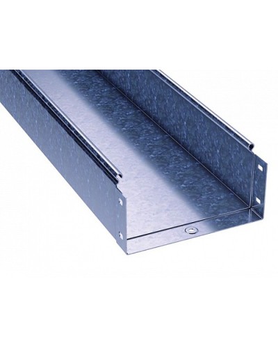 Лоток неперф. 300x100 металл. L3000 толщ.1,0 мм DKC (3510410) в Прокопьевске Кабельные лотки Pintop.ru