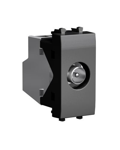 ТВ роз проходная Черный квадрат 1 м DKC 4402511 в Прокопьевске Блоки розеток Pintop.ru