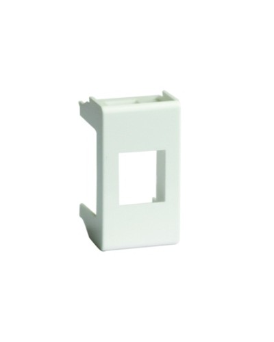 Адаптер для keystone, VIVA, 1 мод, цвет серый DKC 45107 в Прокопьевске Аксессуары для стоек и шкафов Pintop.ru