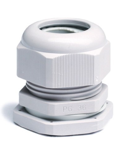 Зажим кабельный с контргайкой, IP68, PG21, д.13 - 18 мм DKC 53000 в Прокопьевске Клеммные колодки Pintop.ru