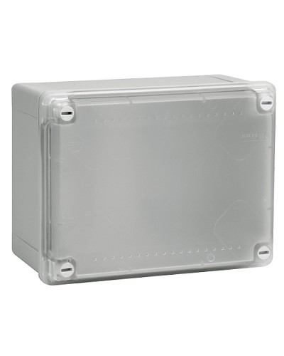 Коробка ответвит. с гладкими стенками, прозрачная, IP56, 240х190х90 мм DKC 54220 в Прокопьевске Распределительные коробки Pintop.ru
