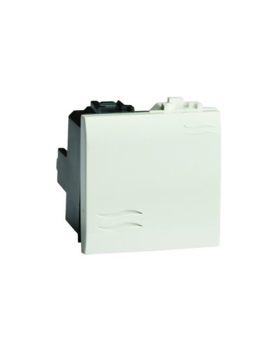 Выключатель, белый, 2мод. DKC (76002B) в Прокопьевске Аксессуары для кабель-канала Pintop.ru