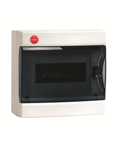 Щиток настенный с усиленным клеммным блоком, 8 модулей, IP41, цвет белый DKC 84708 в Прокопьевске Боксы для автоматов Pintop.ru