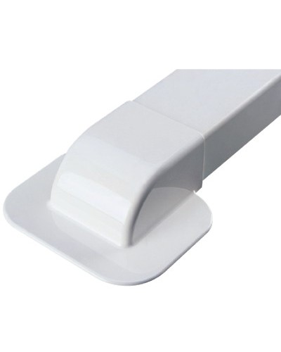 Ввод в стену под углом 90 град. для короба 120х60 мм DKC AIR12068 в Прокопьевске Аксессуары для стоек и шкафов Pintop.ru