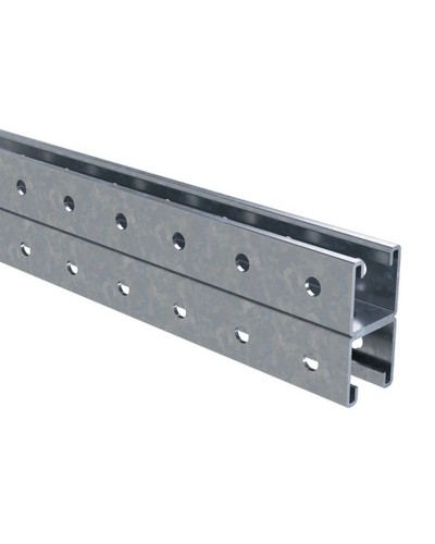 Профиль С-образный двойной 41х21, L300, толщ.2,5 мм, горячеоцинкованный DKC (BPD2103HDZ) в Прокопьевске Аксессуары для кабель-канала Pintop.ru