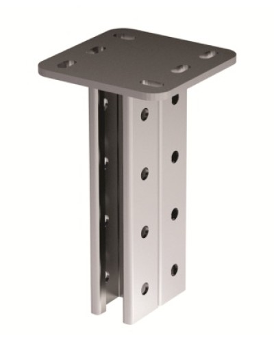 Подвес двойной вертикальный 41х41, L200 DKC BSD4102 в Прокопьевске Аксессуары для стоек и шкафов Pintop.ru