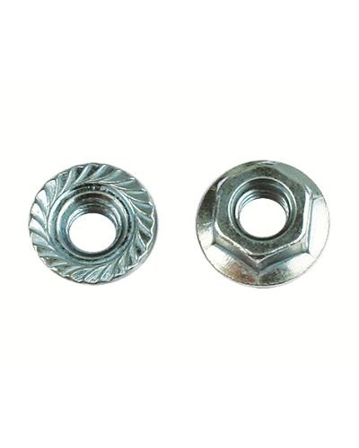 Гайка М12 с насечкой, горячеоцинкованная DKC / ДКС (CM101200HDZ) в Прокопьевске Аксессуары для лотков Pintop.ru
