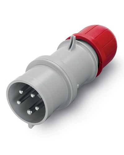 Вилка кабельная IP44 32A 3P+E+N 400V DKC DIS2133237 в Прокопьевске Аксессуары для стоек и шкафов Pintop.ru