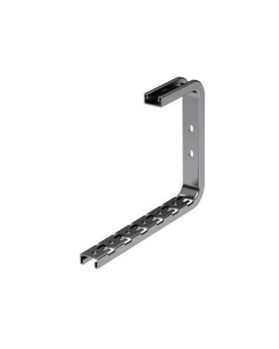 Консоль легкая потолочная для пров. лотка осн.400 мм, толщ.2,0 мм DKC (FBA3040) в Прокопьевске Аксессуары для лотков Pintop.ru