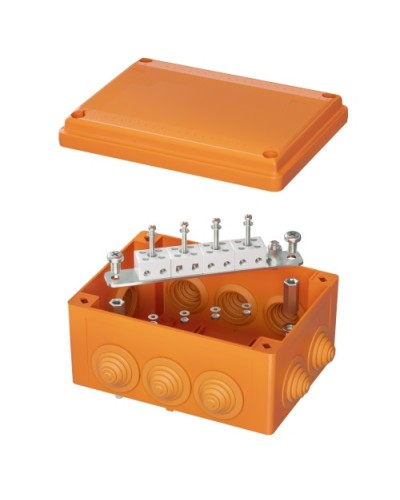 Коробка пластиковая FS с кабельными вводами иклеммниками,IP55,150х110х70мм, 8р, 450V,6A,4мм.кв DKC (FSB21804) в Прокопьевске Распределительные коробки Pintop.ru