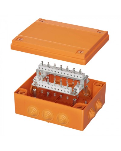 Коробка пластиковая FS с кабельными вводами иклеммниками DKC (FSB414004) в Прокопьевске Распределительные коробки Pintop.ru