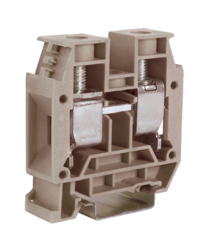 зажим серый 35 кв.мм DKC ZCBC35GR в Прокопьевске Аксессуары для стоек и шкафов Pintop.ru