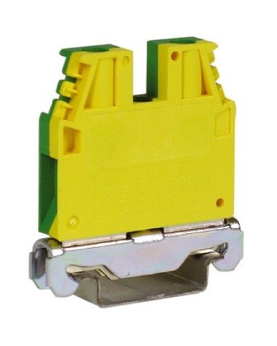 TEC.6/O, зажим для заземления желт.зелен 6 кв.мм DKC (ZTO120) в Прокопьевске Держатели, клипсы, скобы Pintop.ru