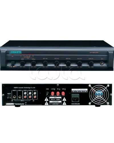 Микшер-усилитель DSPPA MP-300P в Прокопьевске Система оповещения и трансляции Dsppa Pintop.ru