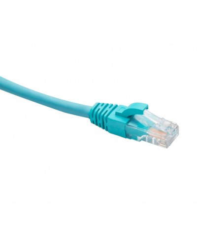 Шнур коммутационный U/UTP категория 5e LSZH нг(А)-HF 2,0 м, бирюзовый Datarex DR-181609 в Прокопьевске Патчкорды (медные) Pintop.ru