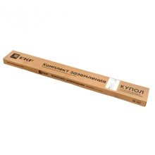 Комплект заземления 3м (стержни D=20мм) безмуфтовый HZ EKF PROxima (gc-24301)