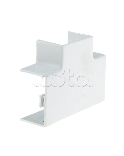 Угол Т-образный (80х40) белый EKF-Plast (t-80-40) в Прокопьевске Аксессуары для кабель-канала Pintop.ru