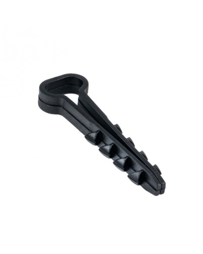 Дюбель-хомут (5х10 мм) для плоского кабеля черный (50 шт.) EKF PROxima (plc-cd-5x10b) в Прокопьевске Крепеж: Дюбели, шурупы, саморезы Pintop.ru