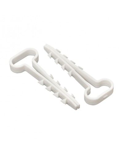 Дюбель-хомут (6х12 мм) для плоского кабеля белый (50 шт.) EKF PROxima (plc-cd-6x12w) в Прокопьевске Крепеж: Дюбели, шурупы, саморезы Pintop.ru