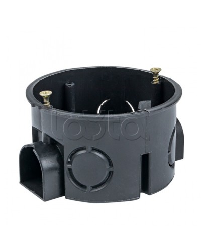 Коробка установ. приб. КМТ-010-044 со стык. узлами и саморезами для тверд стен (71х42) EKF (plc-kmt-010-044-r) в Прокопьевске Распределительные коробки Pintop.ru