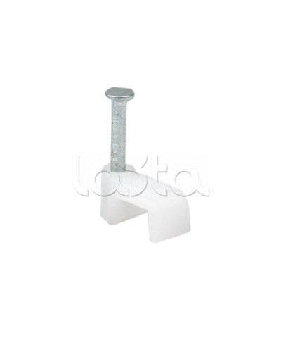 Скоба крепежная квадратная (плоская) (4мм.) (50шт.) EKF PROxima (plcn-ss-4) в Прокопьевске Держатели, клипсы, скобы Pintop.ru