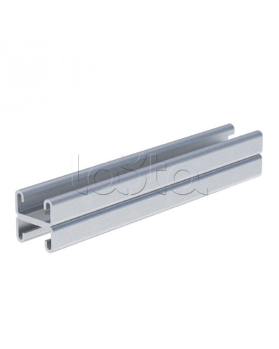 STRUT-профиль двойной 41х21х1,5х2000 EKF (stpd41212x1,5) в Прокопьевске Аксессуары для лотков Pintop.ru