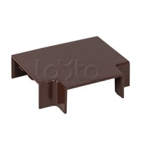 Угол T-образный (40х16) (4 шт) темное дерево EKF-Plast (tchd-40-16x4)