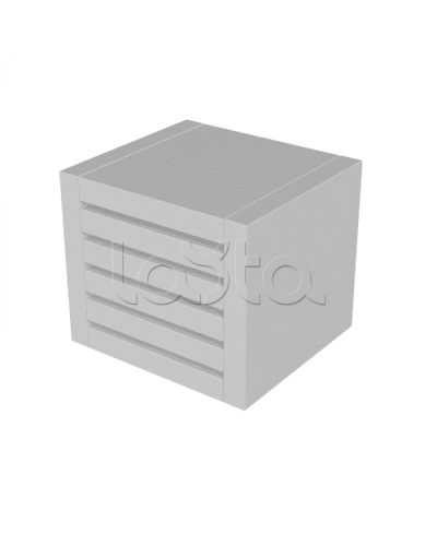 Вентиляционный блок TEHSTRONG VB 100x100x55 (EI 150) EKF (vb10055) в Прокопьевске Аксессуары для лотков Pintop.ru