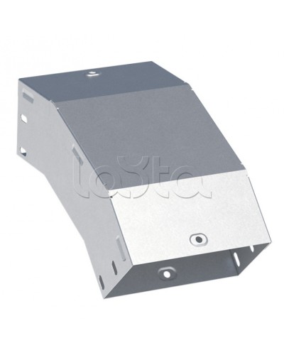 Угол 45 град. вертикальный внешний 100x400-1,5 мм HDZ EKF (vo45100400-1,5-HDZ) в Прокопьевске Аксессуары для лотков Pintop.ru