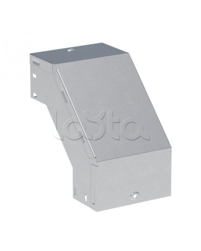 Угол 90 град. вертикальный внешний 100x600-1,5 мм EKF (vo90100600-1,5) в Прокопьевске Аксессуары для лотков Pintop.ru