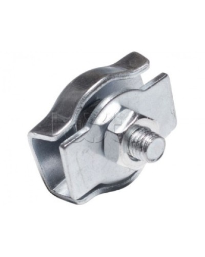 Зажим для троса одинарный Simplex (4 мм) EKF (zdts-4) в Прокопьевске Крепежные изделия Pintop.ru