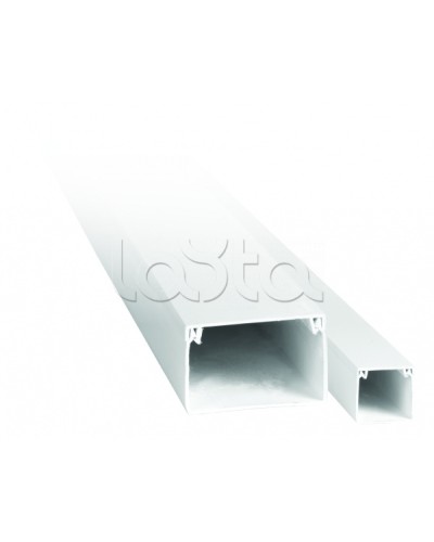 Канал кабельный (20х10) (160 м) белый EKF Basic (kk-20-10-basic) в Прокопьевске Кабель-канал Pintop.ru