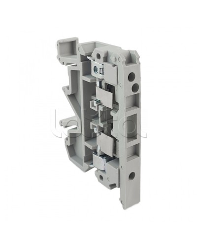 Клемма винтовая JXB-4/35RD для плавких вставок 5х20 серая EKF (plc-jxb-4/35RD-gy) в Прокопьевске Клеммные колодки Pintop.ru