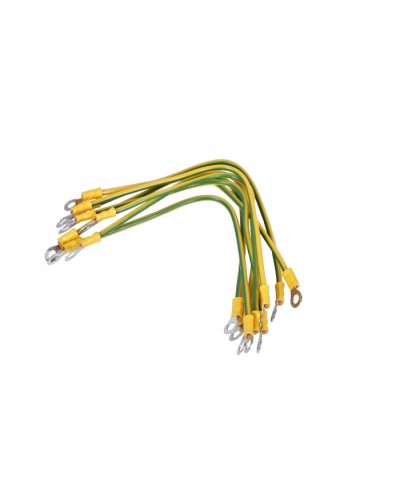 Комплект проводов заземления для шкафов EMS Elbox (EMS-PZ) в Прокопьевске Аксессуары для стоек и шкафов Pintop.ru