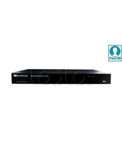 IP-видеорегистратор 16-ти канальный EverFocus IRONGUARD 16 PoE в Прокопьевске IP Видеорегистраторы Pintop.ru
