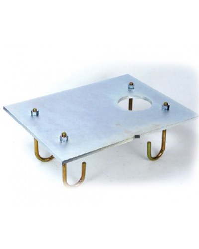 Пластина монтажная с анкерами для шлагбаума B680 H Faac 490139 в Прокопьевске Запчасти для шлагбаумов и автоматики Pintop.ru