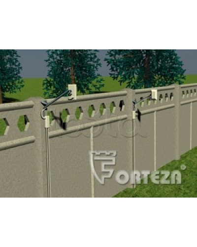 Кронштейн для крепления блоков охранных извещателей Forteza КРОНШТЕЙН-350 в Прокопьевске Кронштейны и планки для извещателей Pintop.ru