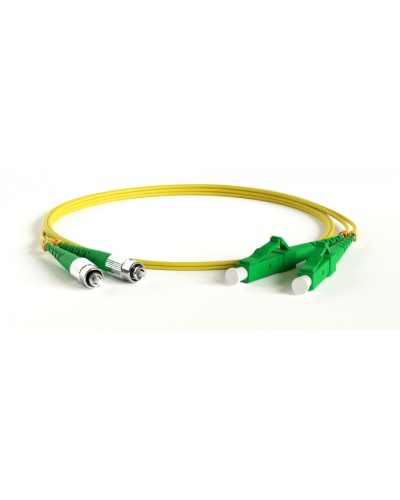 Патч-корд волоконно-оптический Hyperline FC-D2-62-FC/PR-ST/PR-H-2M-LSZH-OR в Прокопьевске Патч-корды оптические Pintop.ru