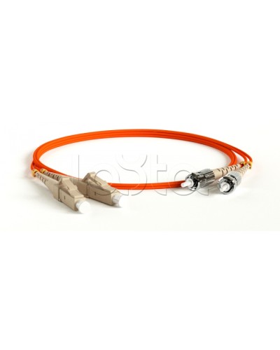 Патч-корд волоконно-оптический Hyperline FC-D2-62-LC/PR-ST/PR-H-5M-LSZH-OR в Прокопьевске Патч-корды оптические Pintop.ru